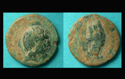 Syria, Seleucis and Pieria, Zeus and Tyche, Time of Augustus